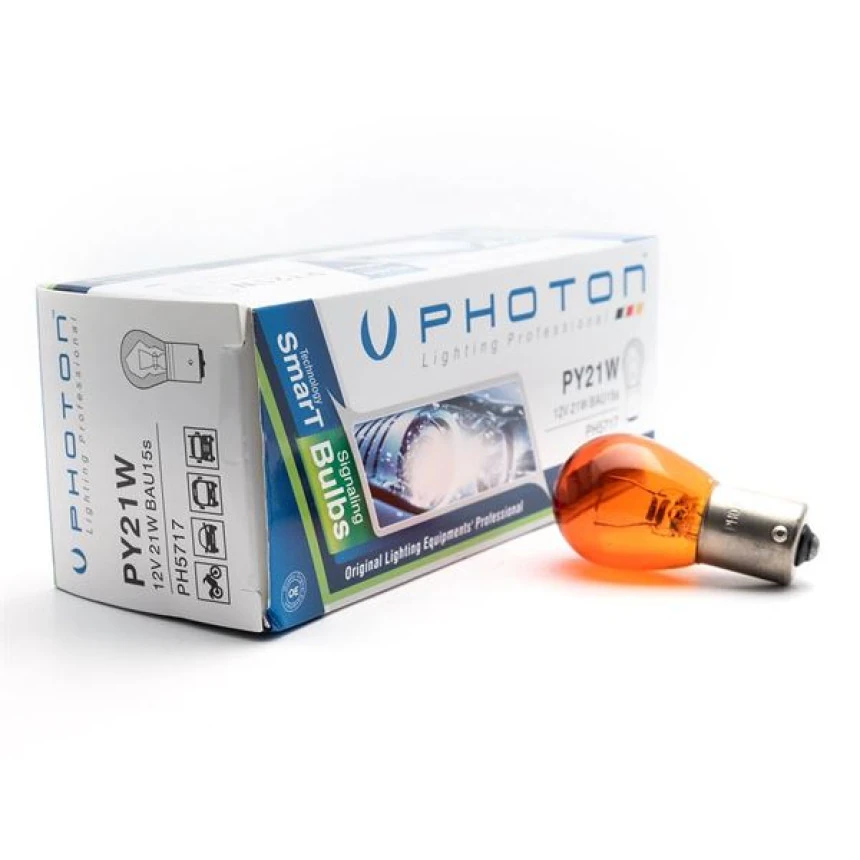 Unıversal Py21w 12v 93 Amber Sası Tirnak - Photon Ph5717