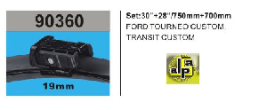 SİLGİ PALETİ-BANANA (X2) FORD: TOURNEO CUSTOM (2012›) ? TRANSIT CUSTOM (2012›)  750/710 TK. - RBW-90360