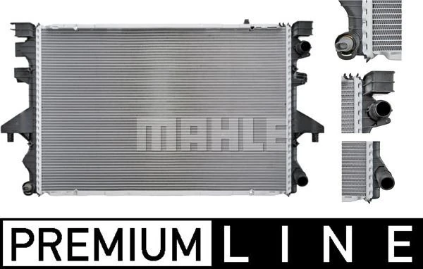 Vag Motor Su Radyatoru Transporter T5 2,5tdi Axd Axe Blj Bnz Bpc 03>09 - Mahle Cr 583 000p