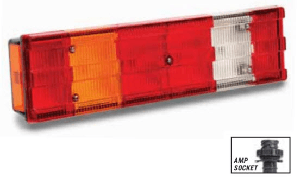 STOP LAMBASI-SAĞ ( SOKETLİ ) MERCEDES ACTROS - ASFAR-25001SR