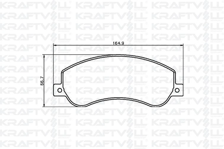 Ford Fren Balatası On Transıt V347 06 > V347 155ps 11 > Vw Amarok 2.0tdi 10 > - Kraftvoll 07010046