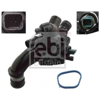 TERMOSTAT KOMPLE P3008 P308 RCZ 207 P508 P208 P5008 C4 C4 PICASSO DS3 MINI R56>R60 - FEBI 103197