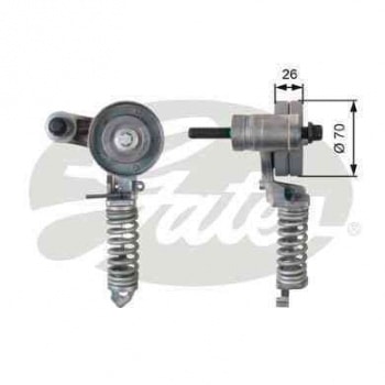 ALTERNATOR GERGI RULMANI (KUTUKLU) CRUZE - AVEO T300 - ASTRA H - MERIVA A - CORSA C - Z14XEP INSIGNI - GATES T38344