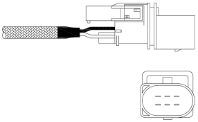 OKSIJEN SENSORU BMW N42 N46 E46 X3-E83 Z4-E85 - DELPHI ES11022-12B1