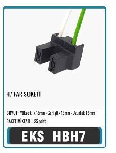Unıversal Soket>h7 Ampul Duy Soketi - Eks-Hbh7