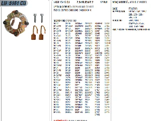 Unıversal Kömür Yuvası (lasx 15-16 Cu) Bmc Land Rover - Megayuva-Lu5161cu
