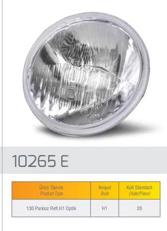 Renault Eski Reflektor R12 Tx IC H1 - Farba 10265d