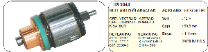 MARŞ KOLLEKTÖRÜ-HT 12V 8D ASTRA-COMBO-CORSA KISA 111MM - REMARK-IM3044