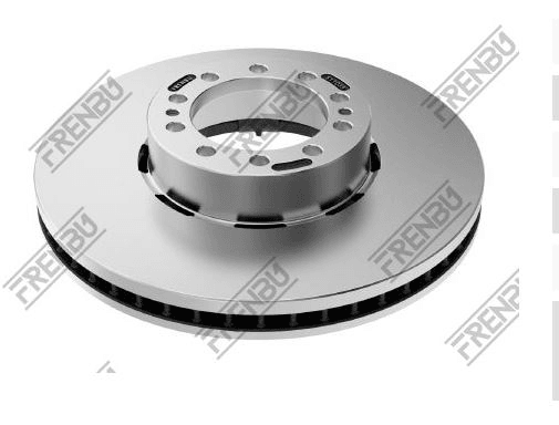 ON ARKA FREN DISKI RENAULT PREMIUM 2 -MAGNUM- (370 400 420) (YENI KOD) - FRENBU 5110350
