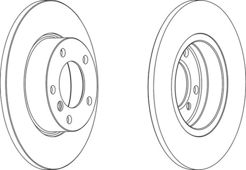 Bmw Fren Diski Ön - Takım - Frd Ddf248