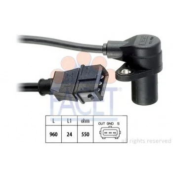 Bmw Krank Sensoru Bmw E36 E34 M42 M43 93>98 - Facet 9.0087