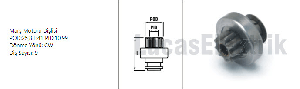 MARŞ DİŞLİSİ-VT 9D CLİO/MEGANE/TWİNGO/UMD5570/15965/ZEN965/ - LUCAS-SDR8020