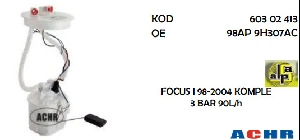 Unıversal Yakıt Modülü Ford Focus I 98-2004 3 Bar 90l/h - Achr-60302413