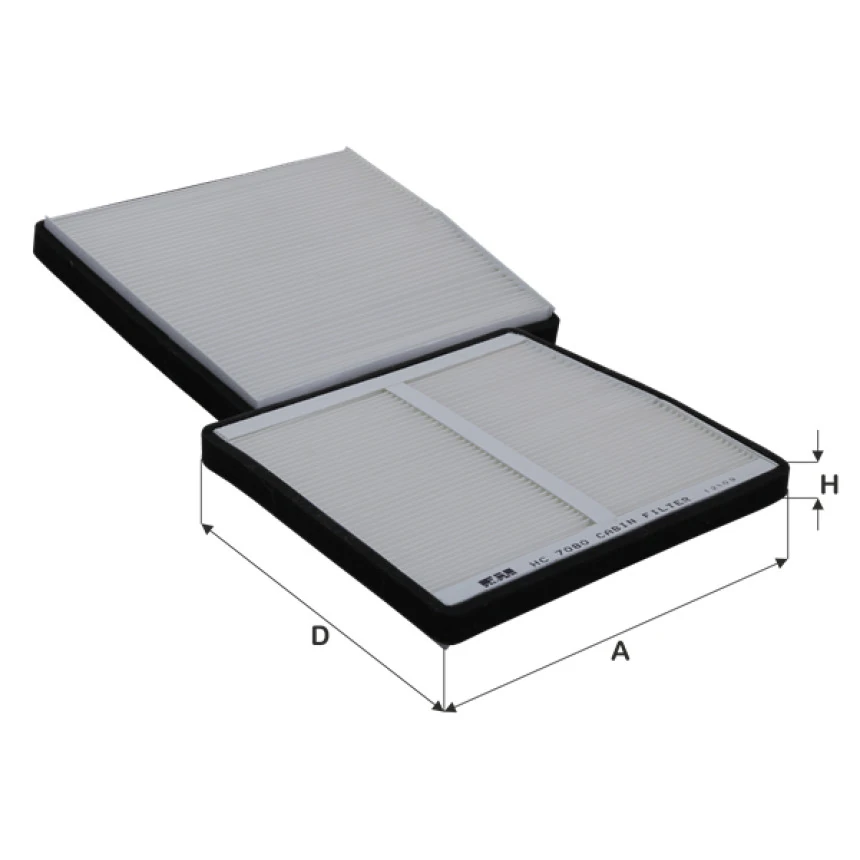 Volvo Polen Filtresi Volvo C70, S60, S70, S80, V70, Xc70, Xc90 - Fil Hc7080