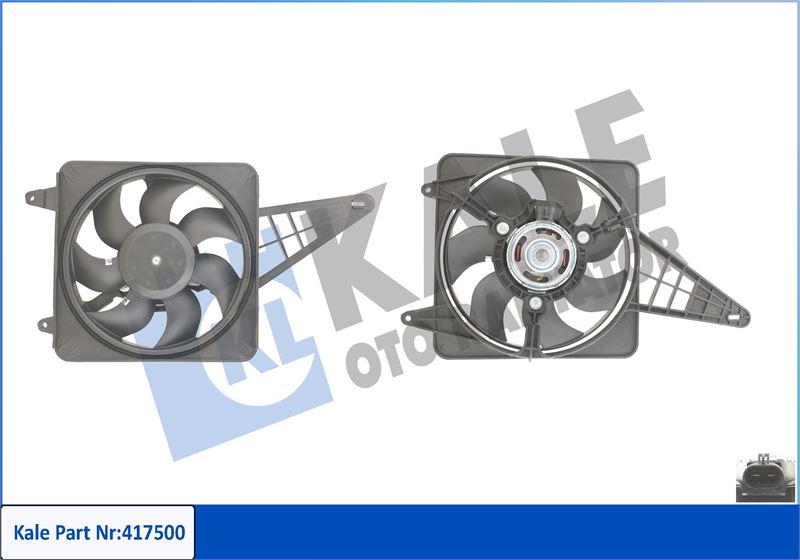 FAN MOTORU M131 DKS SOKETLI - KALE 417500