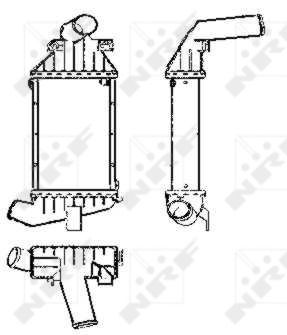 TURBO RADYATORU ASTRA G X17DTL - NRF 30426