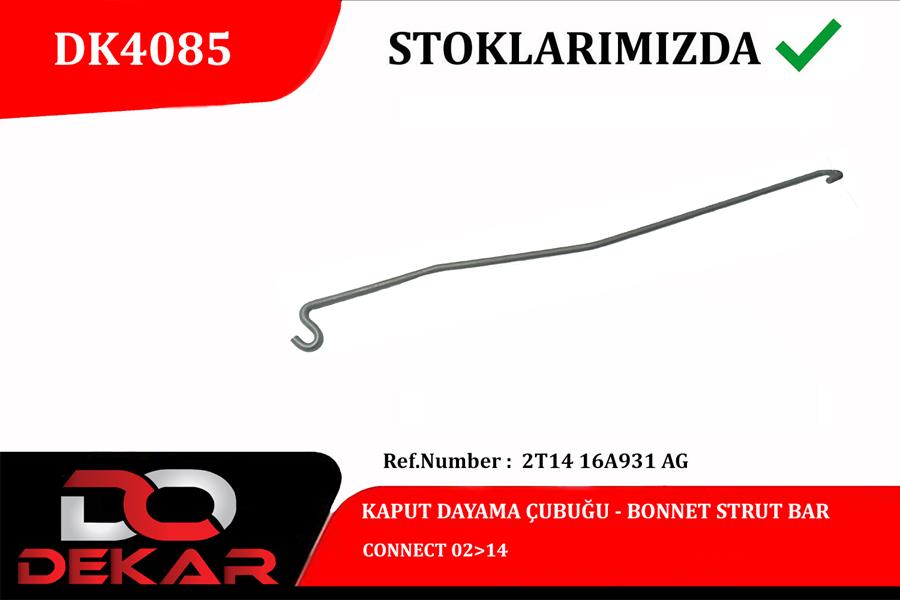 KAPUT DAYAMA CUBUGU FORD CONNECT 0213 - DEKAR DK4085
