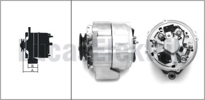ALTERNATOR 24V 55A LEYLAND DAF MAN MERCEDES BENZ DAF - LUCAS LEA0344