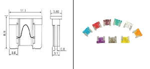 Unıversal Sigorta Mikro Biçak 7.5 Amp. - Dodo-C9311n-7,5a