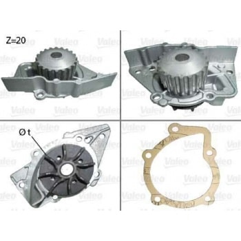 DEVIRDAIM SU POMPASI 405 II C15D XUD7 XUD9 PARTNER BERLINGO XUD9 EXPERT JUMPY SCUDO P806 EVASION XUD - VALEO 506117