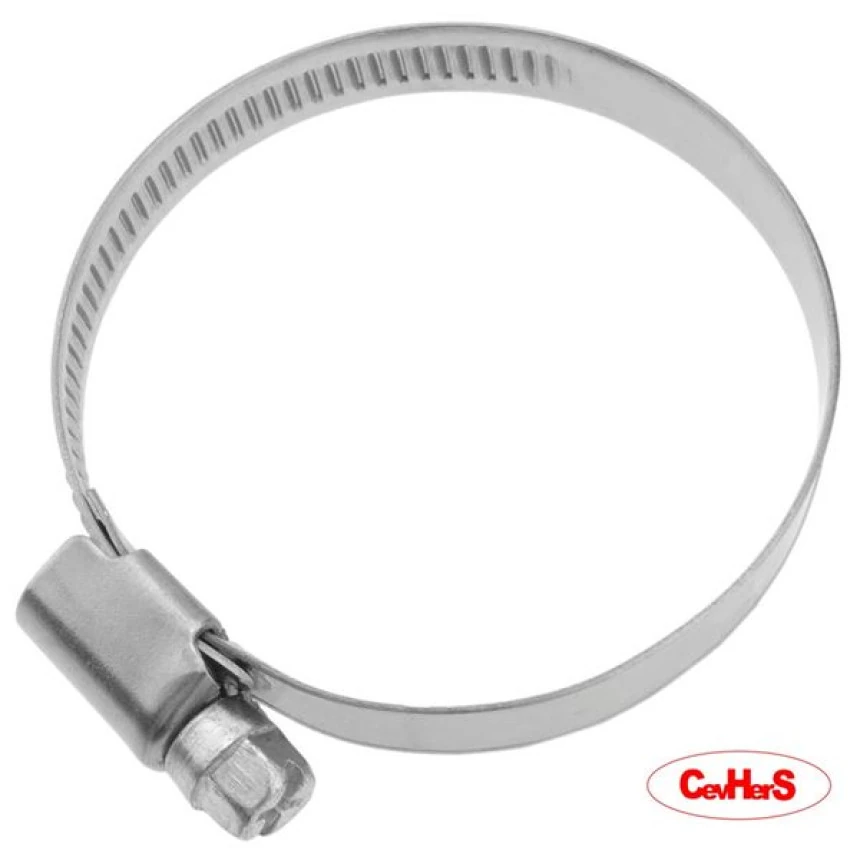 Unıversal Hortum Kelepcesi 40 60 Genislik 9mm (w2) Paslanmaz Celik - Ustun Ch40