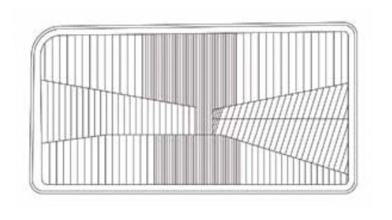 Vag Far Camı Sol Transporter 90 00 - Ayfar 11510
