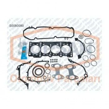 Fiat Motor Takım Contası Keceli Supap Lastıklı Silindir Kapaklı Doblo Palıo Punto 1,4 8v Fire (350a1,000) - Supsan S0080090