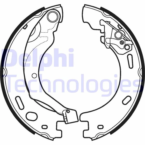 Land Rover El Fren Balata Takımı Discovery 3 05-09 Discovery 4 10-16 Range Rover Sport 05-13 - Delphi Ls1997