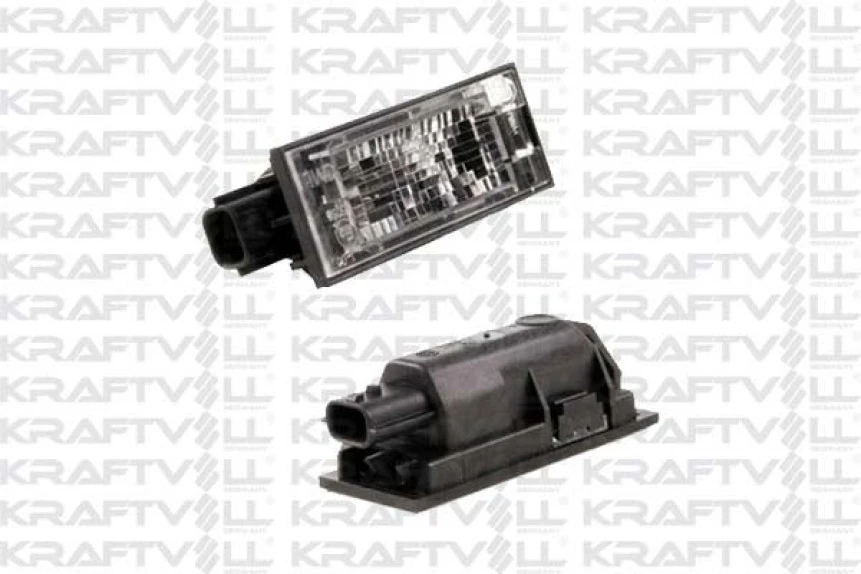 Renault Plakal Lambası Megane II Laguna II Clio II - Kraftvoll 09020115