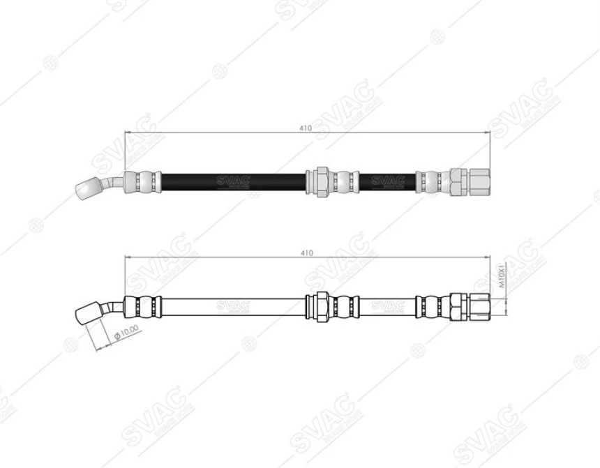 Chevrolet On Sag Fren Hortumu Lacetti - Svac 30-0159