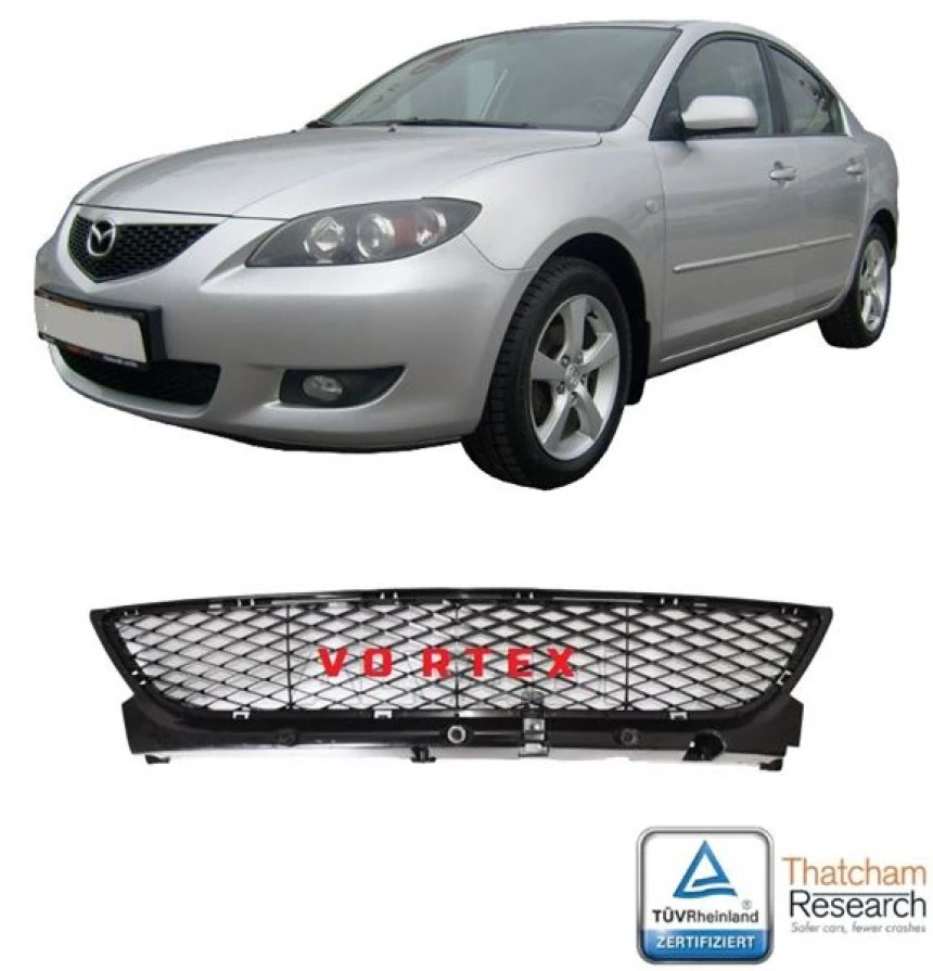 Mazda On Tampon İzgarası Braketli Sedan 3 03> - Vortex V2105427