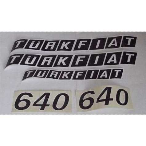 43580 640 Yan Yazı Takım Erd205 4999871 Erdal C-351 - PY-43580 - PY-43580