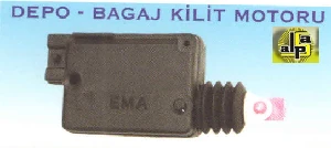 Unıversal Bagaj Ve Depo Kilit Motoru-R19/21/clio/megane - Ema-Mk60