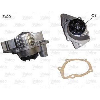 DEVIRDAIM SU POMPASI P306 YM XSARA P406 YM XU7JP4 (1.8 16V) - VALEO 506531