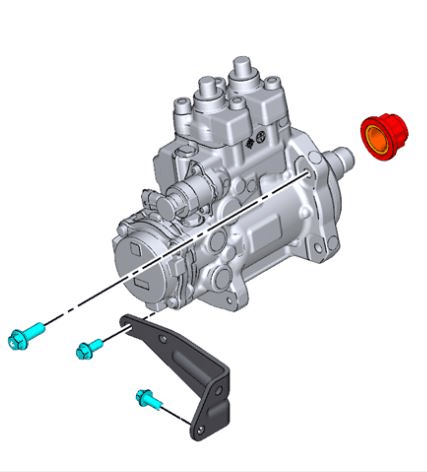 YAKIT POMPASI KOMPLE - FORD CARGO / 4142 EURO 6 - ORJ-FO GC469D376BB