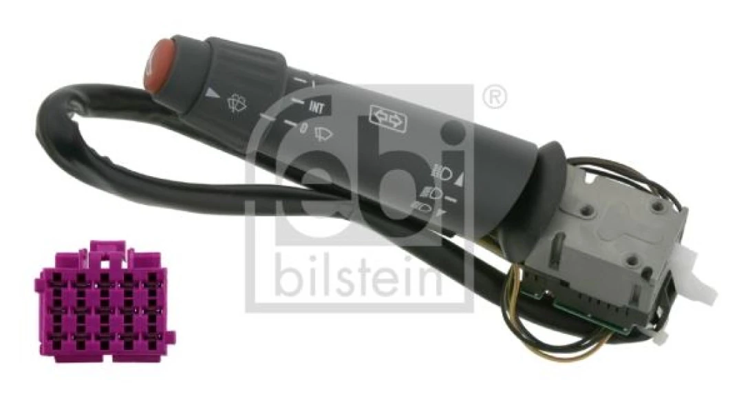 Mercedes Truck Far Sinyal Silecek Korna Kolu Gri Mercedes Actros / Actros Mp2-Mp3 / Axor / Atego / Atego II / Axor - Febi 19698