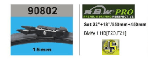 SİLGİ PALETİ BANANA (X2) BMW: 1 SERIES [F20,F21] (2011›)  550/450 TK. - RBW-90802