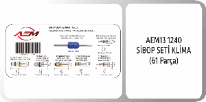 SİBOP SETİ KLİMA  (SET 61 ADET) - AEM-131240