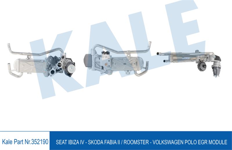 EGR VALFI 1,2 POLO 10>14 IBIZA 12>15 FABIA 11>14 ROOMSTER 11>15 - KALE 352190