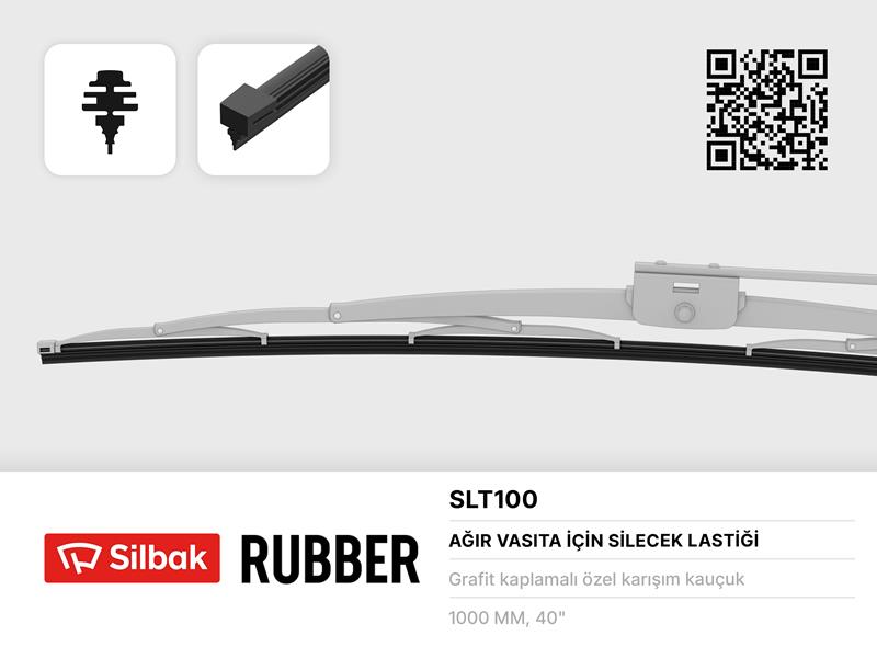 SILECEK LASTIGI 1000mm OTOBUS TIPI - SILBAK SLT100