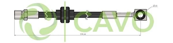 Mini Cooper Fren Hortumu On (591 Mm) Mini R50 R52 R53 R56 01>07 - Cavo C900 706a