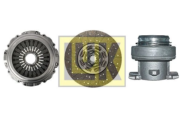 İveco Truck Debriyaj Seti (baskı+dısk+rulman) İveco Eurotech 440 93> Eurotrakker 380 99>04  400 MM - 10 Dis - Luk 640295000