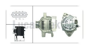 ALTERNATÖR> 14V/70A TOYOTA CARINA E 1.5i,CELICA VI 1.8,
COROLLA VII 1.6i,CORONA VI 1.6i - LUCAS-LEA0189