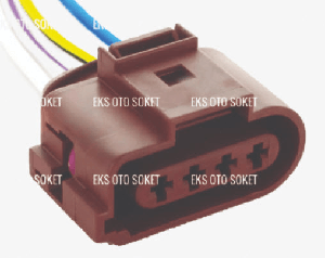 OKSİJEN SENSÖRÜ SOKETİ - AUDI / SEAT / SKODA / VOLKSWAGEN - EKS-4C022AA