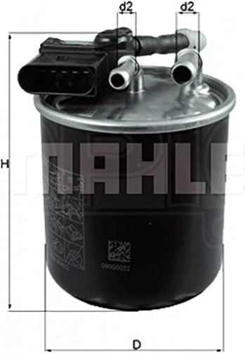 YAKIT FILTRESI W204 08>14 W205 14>18 C218 11>17 W212 09>16 C207 10>16 - MAHLE KL913