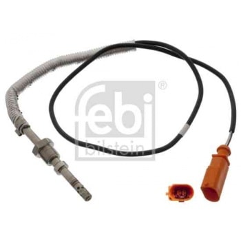 EGSOZ SICAKLIK SENSORU (DIZEL PARTIKUL FILTRE SONRA TURUNCU) A3 0413 GOLF V 0409 JETTA 0610 TIGUA - FEBI 48849