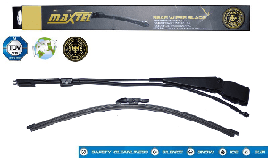 ARKA SİLGİ SÜPÜRGESİ KOLLU  16" 419 mm VOLKSWAGEN CRAFTER 2E 2006-2016 SOL (FISKİYE HORTUMLU) - MAXTEL-12606437