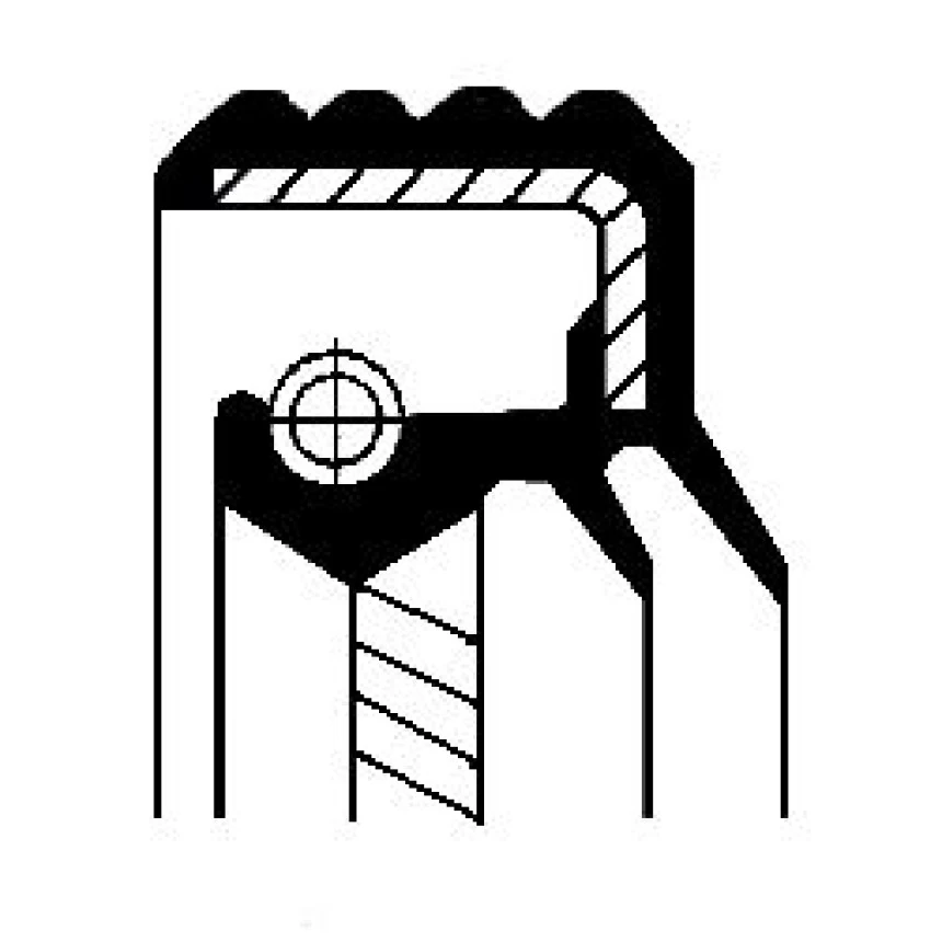 Vw Keçe - 33x47x7 - Cor 49488416