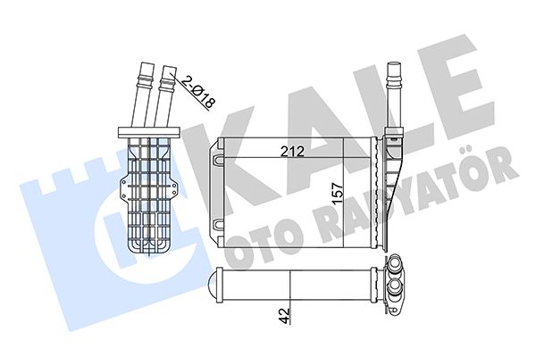 KALORIFER RADYATORU ESPACE III - KALE 355270