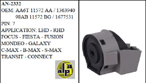 KONTAK TERMİNALİ>FORD FOCUS - MONDEO - CONNECT - TRANSİT  >>AA6T11572AA/1363940/98AB11572BG - MCAR-AN2332